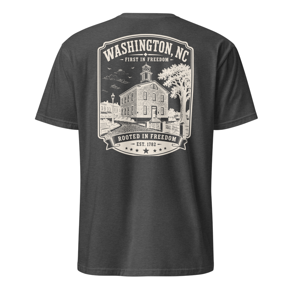 Washington, NC - Rooted In Freedom - Unisex T-Shirt