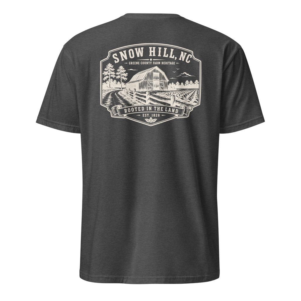 Snow Hill, NC - Rooted In The Land - Unisex T-Shirt