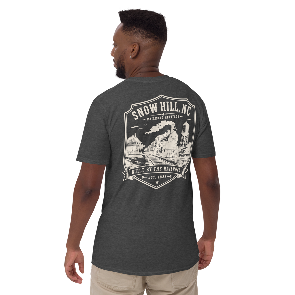 Snow Hill, NC - Built By The Railroad - Unisex T-Shirt