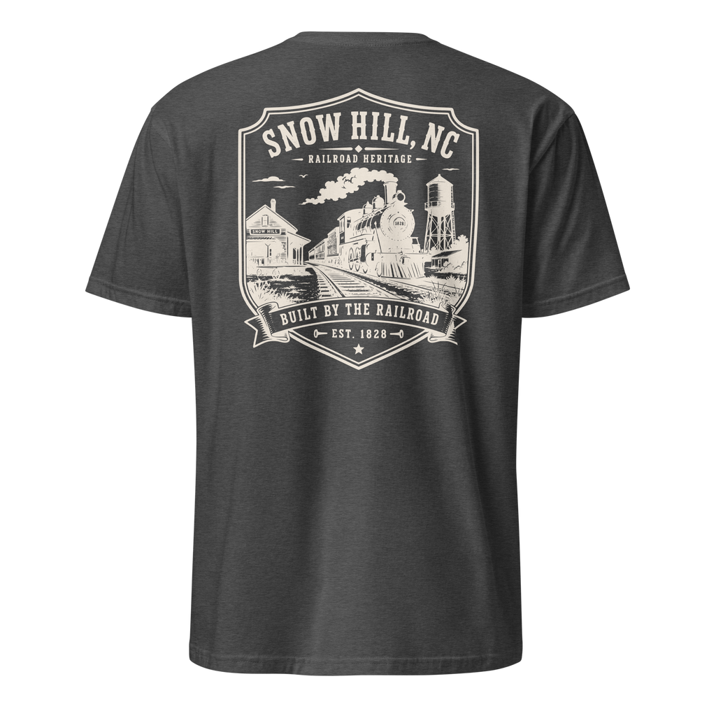 Snow Hill, NC - Built By The Railroad - Unisex T-Shirt