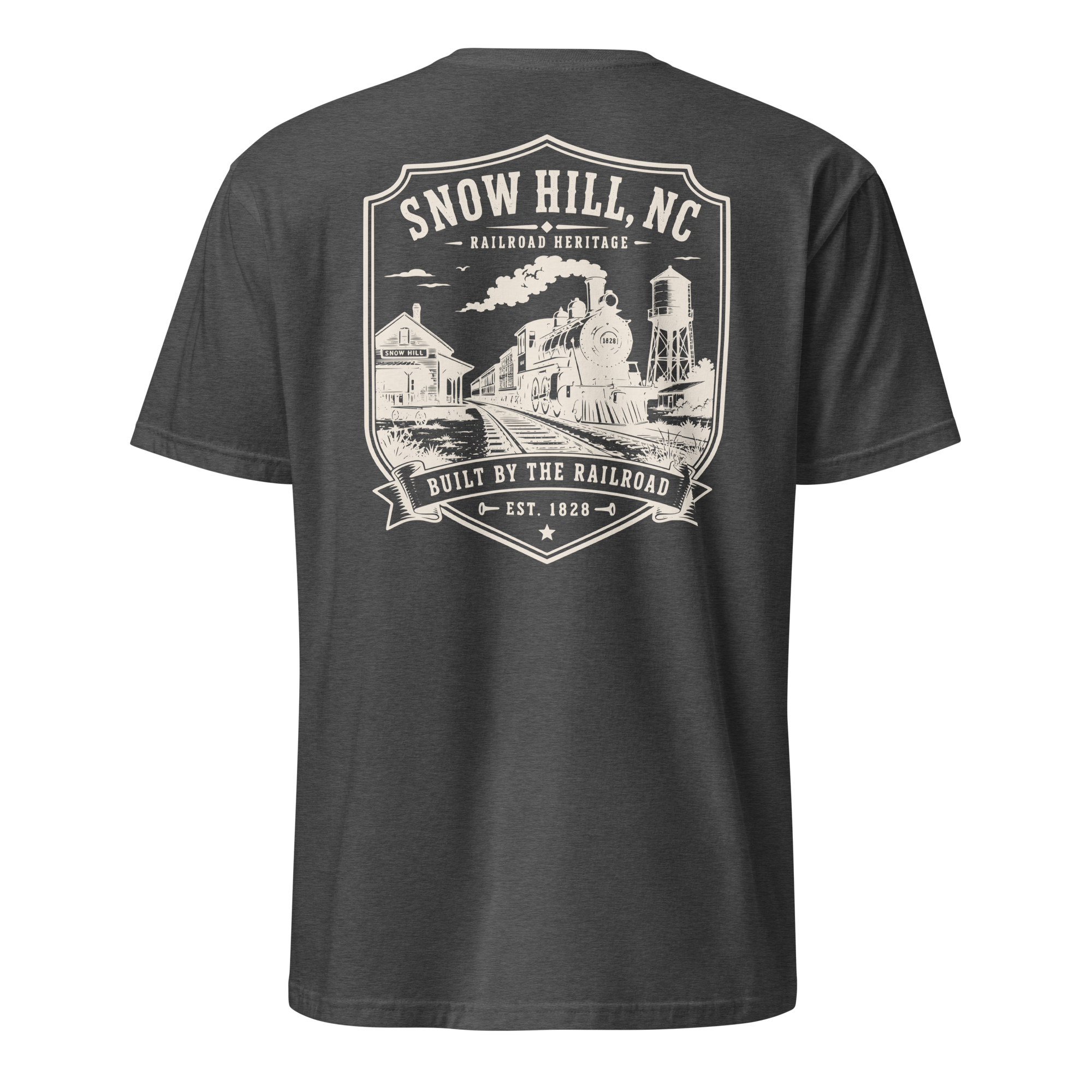Snow Hill, NC - Built By The Railroad - Unisex T-Shirt