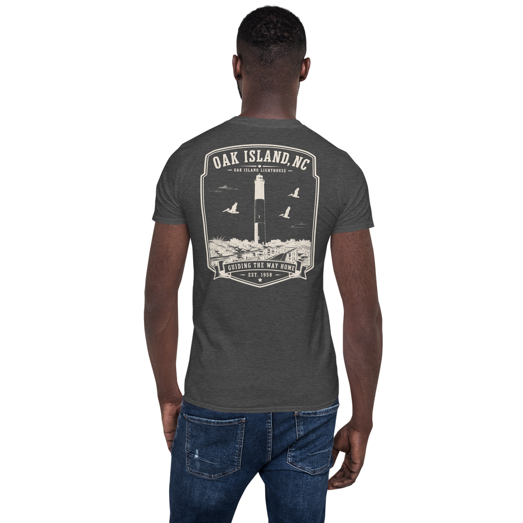Oak Island, NC - Oak Island Lighthouse - Unisex T-Shirt