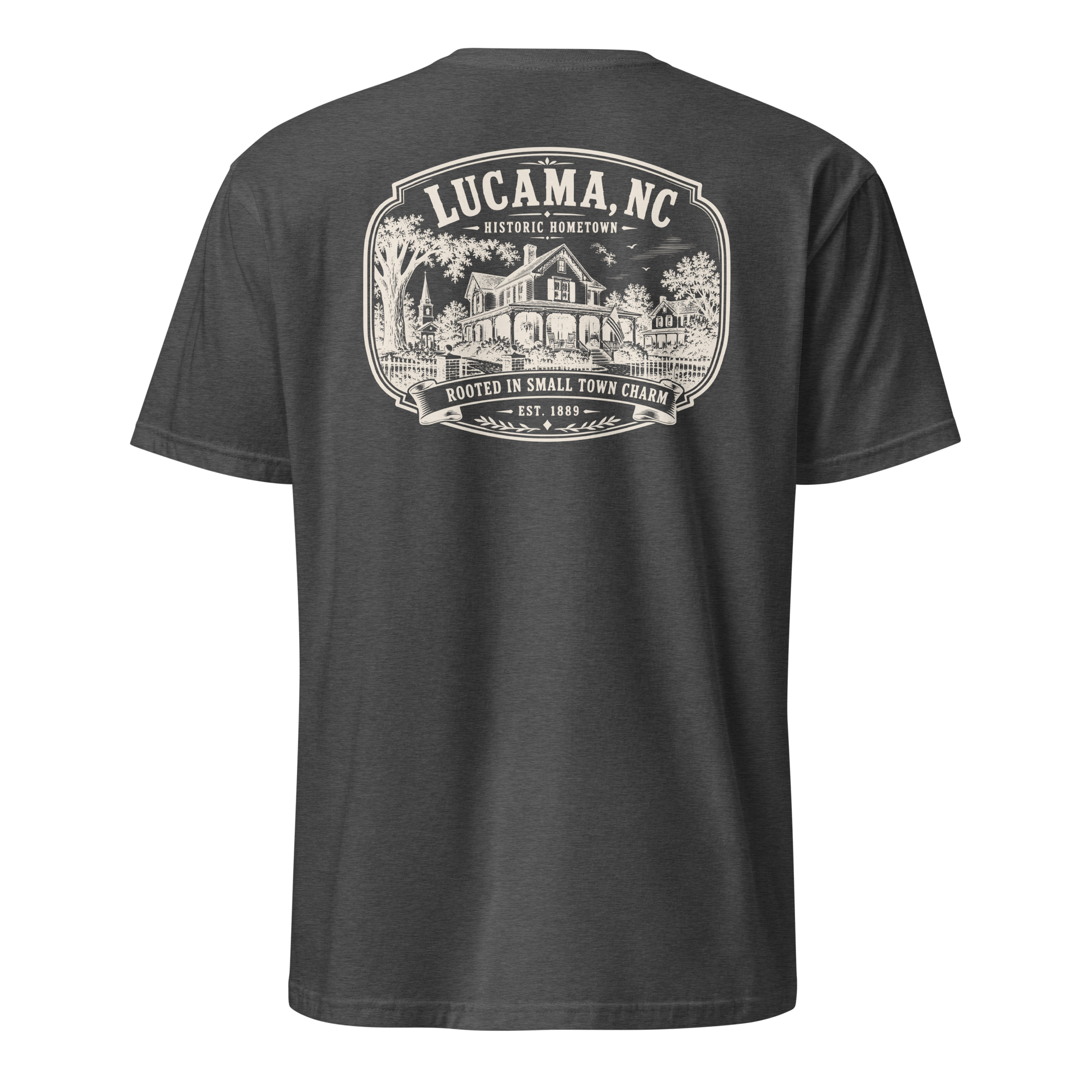 Lucama, NC - Small Town Charm - Unisex T-Shirt