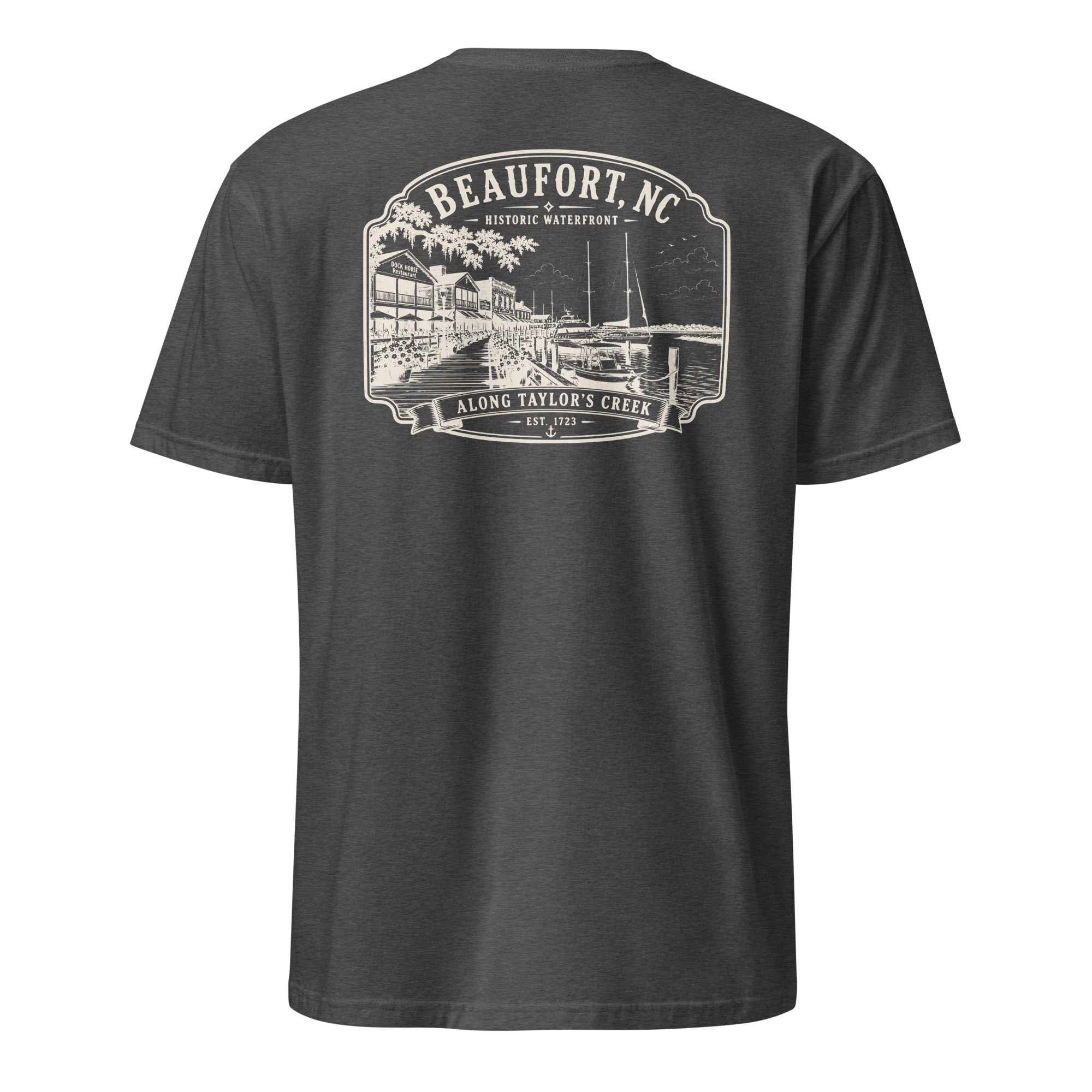 Beaufort, NC - Along Taylors Creek - Unisex T-Shirt