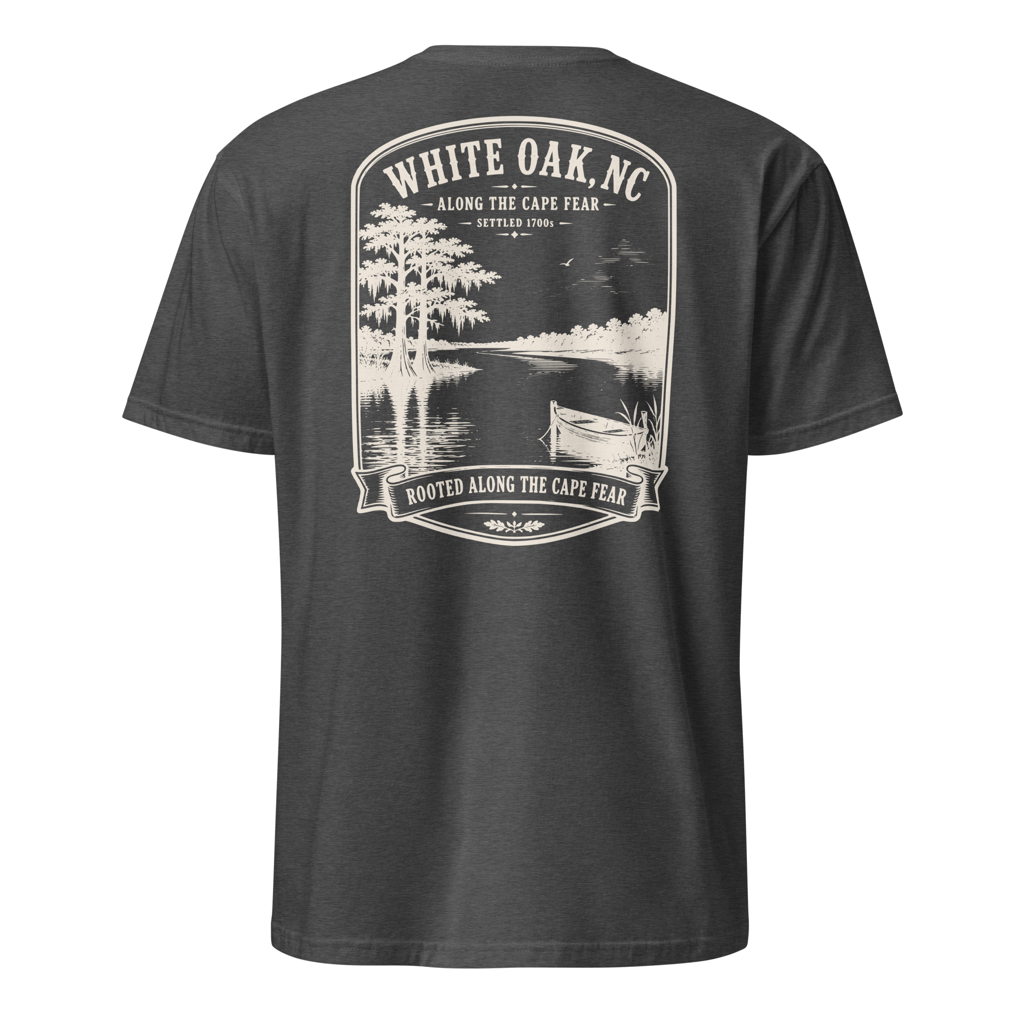 White Oak, NC - Along The Cape Fear - Unisex T-Shirt