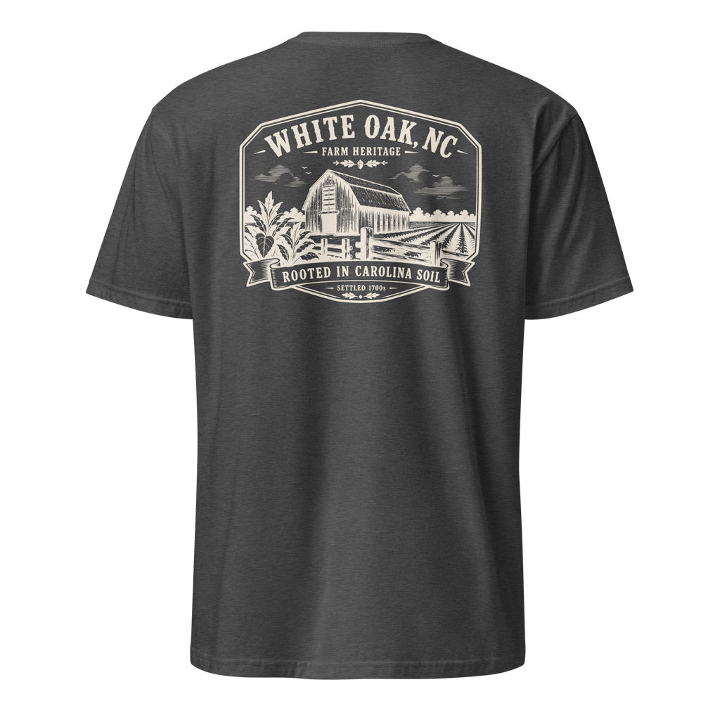 White Oak, NC - Farm Heritage - Unisex T-Shirt