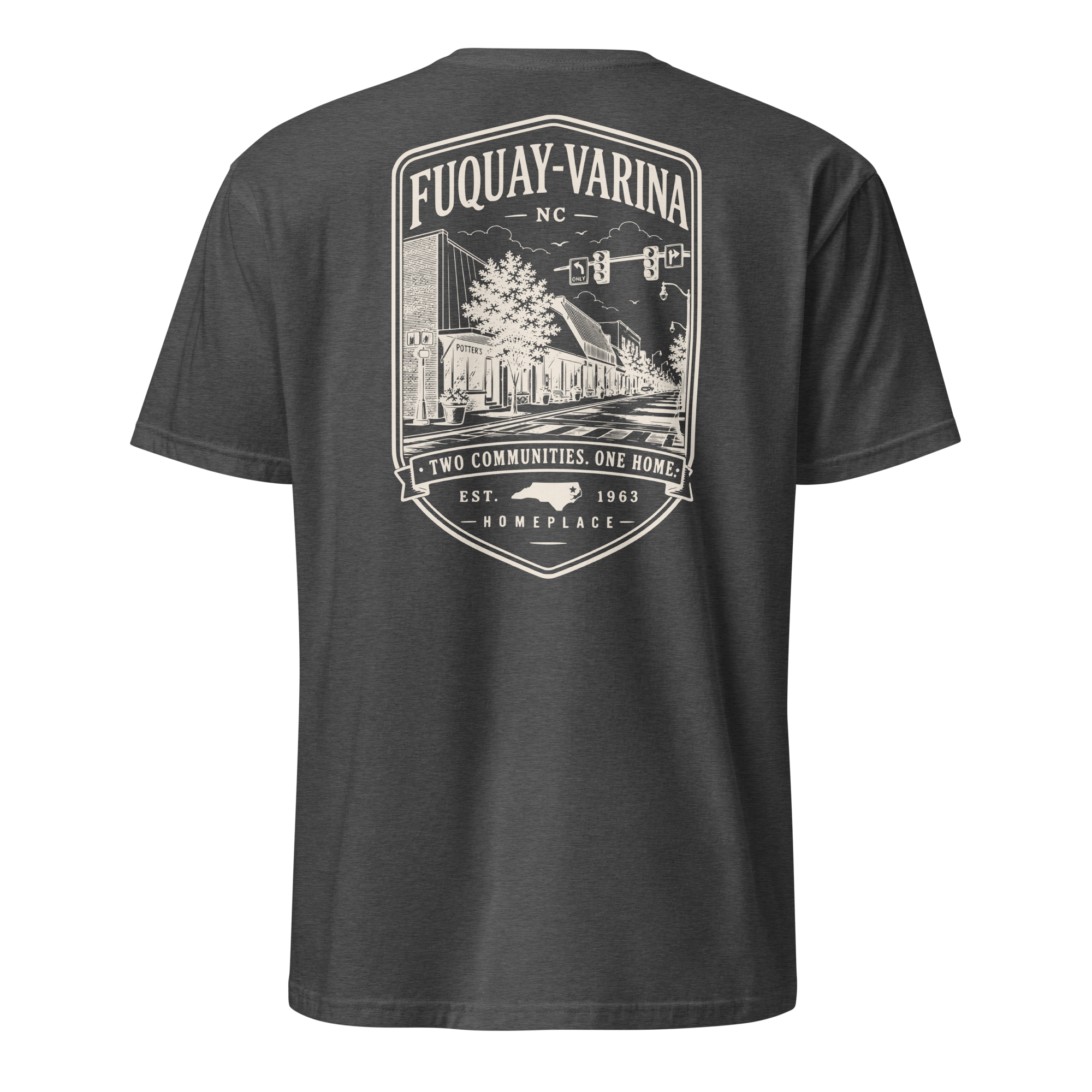 Fuquay-Varina, NC - Two Communities. One Home. - Unisex T-Shirt