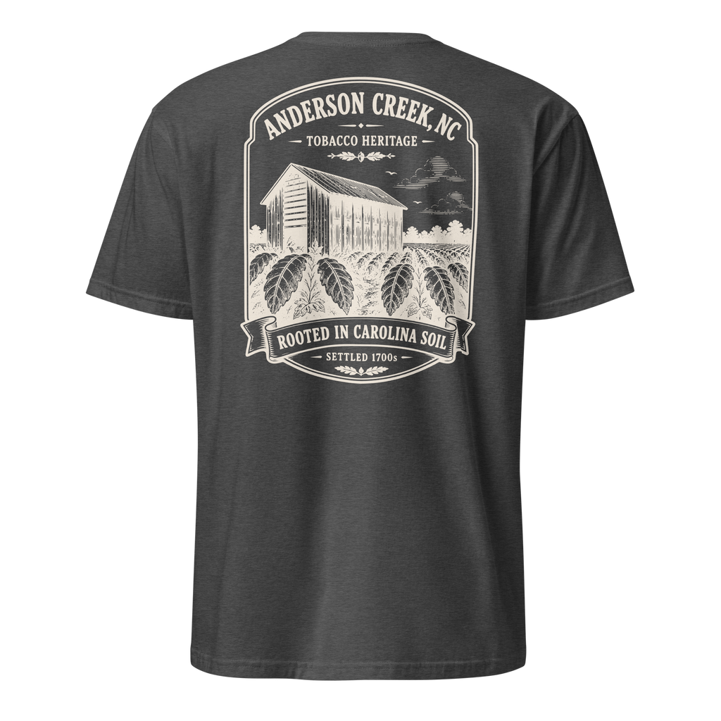 Anderson Creek, NC - Rooted In Carolina - Unisex T-Shirt