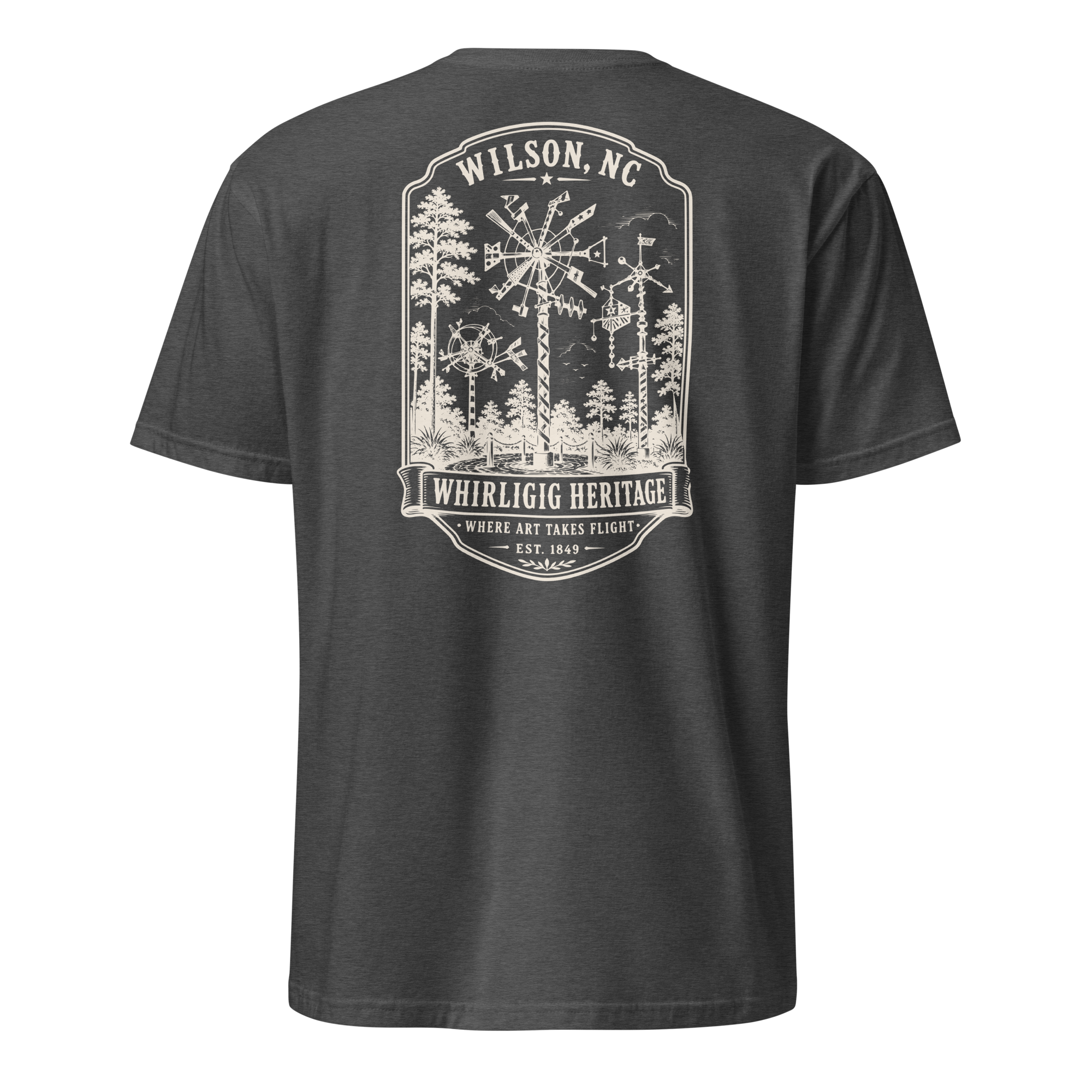 Wilson, NC - Whirligig Heritage - Unisex T-Shirt