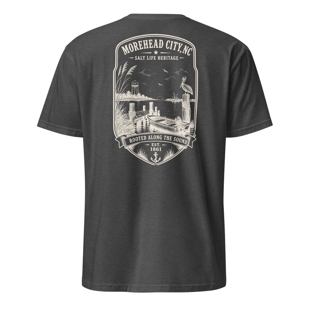 Morehead City - Rooted Along The Sound - Short-Sleeve Unisex