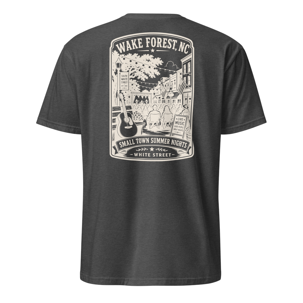 Wake Forest, NC - Small Town Summer Nights - Short-Sleeve Unisex