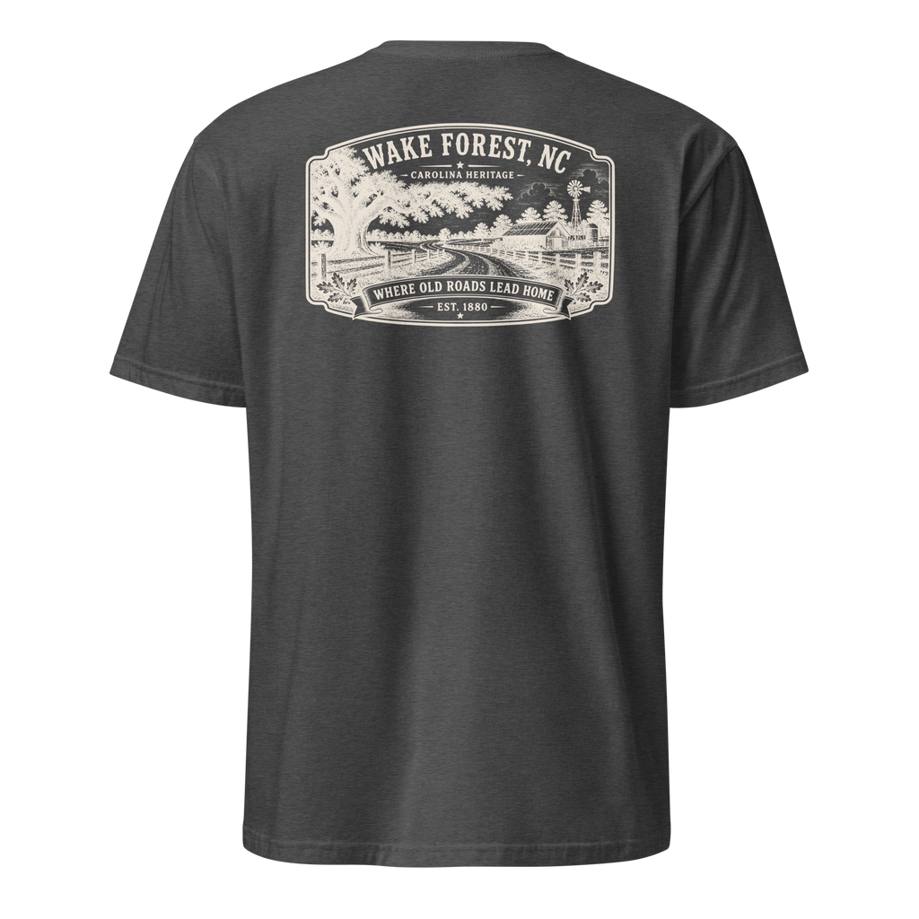 Wake Forest, NC - Carolina Heritage - Short-Sleeve Unisex