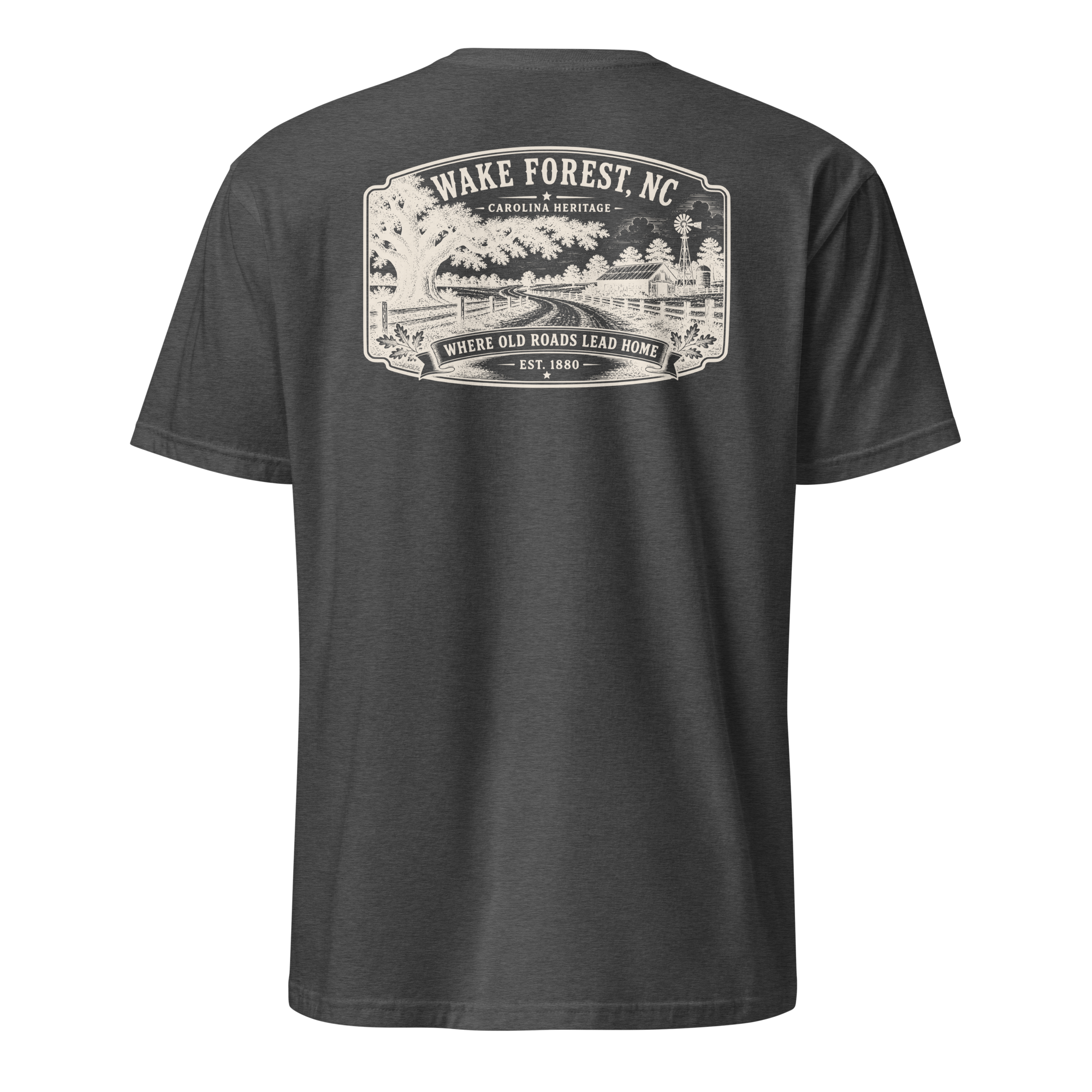 Wake Forest, NC - Carolina Heritage - Short-Sleeve Unisex