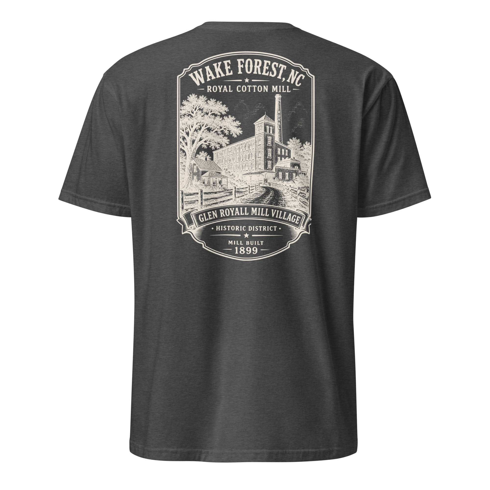 Wake Forest, NC - Royal Cotton Mill - Short-Sleeve Unisex