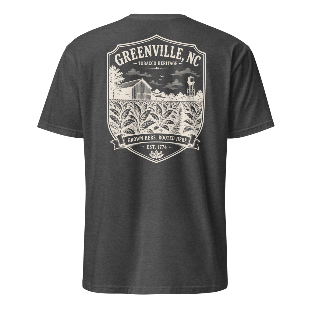 Greenville, NC - Tobacco Heritage - Short-Sleeve Unisex