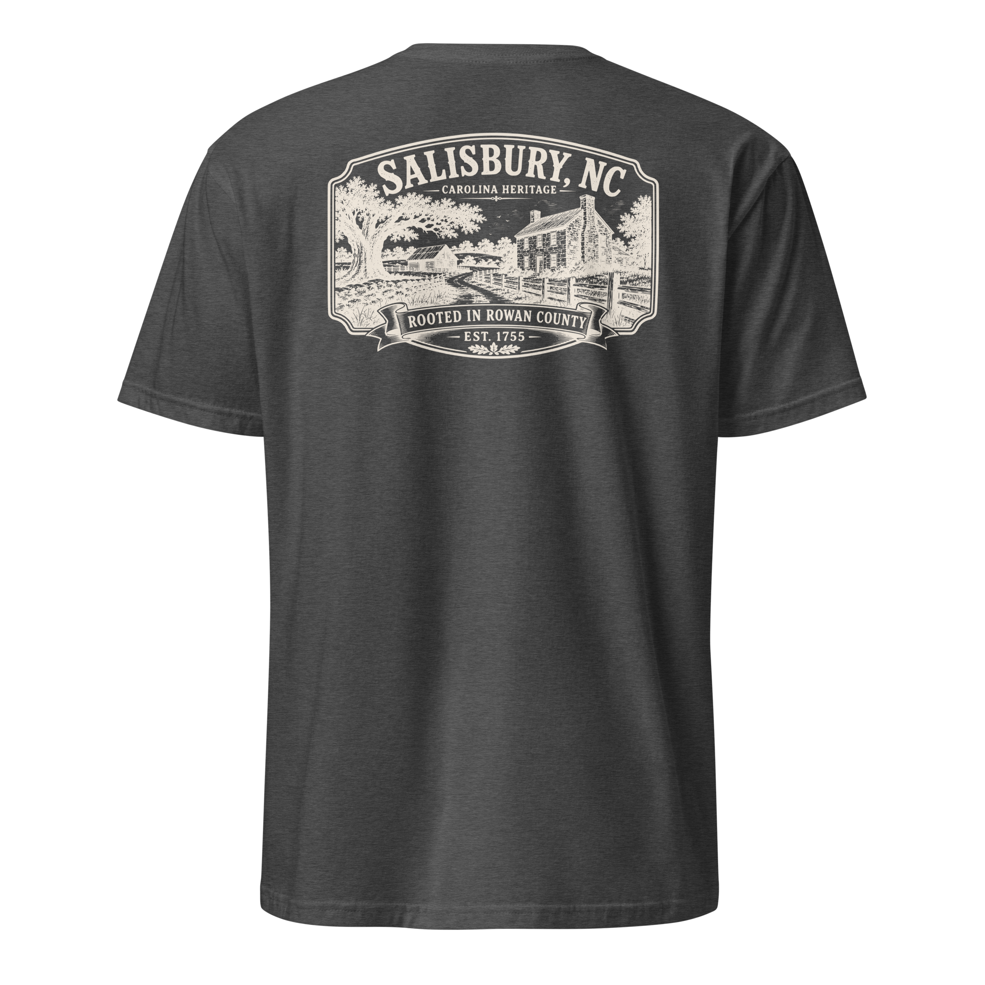 Salisbury, NC - Rooted In Rowan - Short-Sleeve Unisex