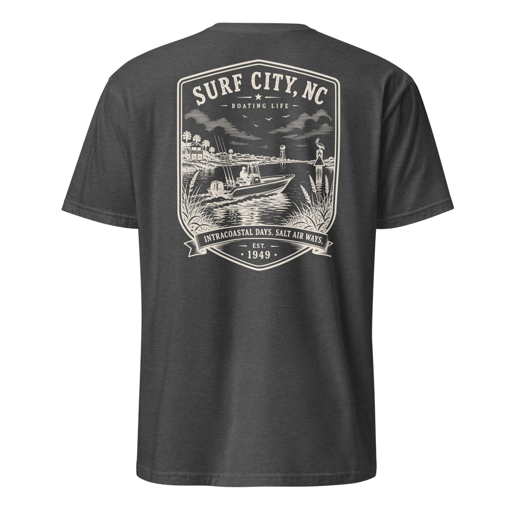 Surf City, NC - Boating Life - Short-Sleeve Unisex T-Shirt