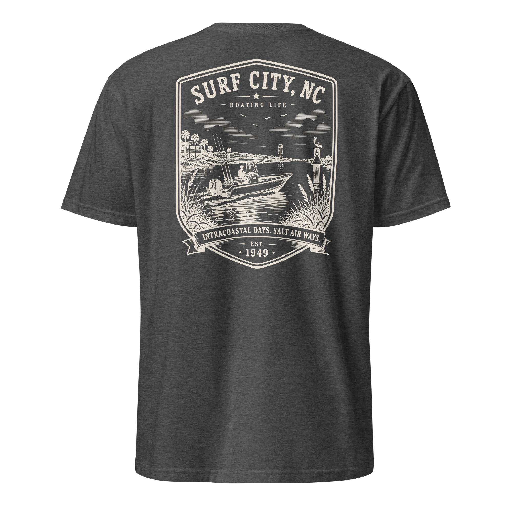 Surf City, NC - Boating Life - Short-Sleeve Unisex T-Shirt