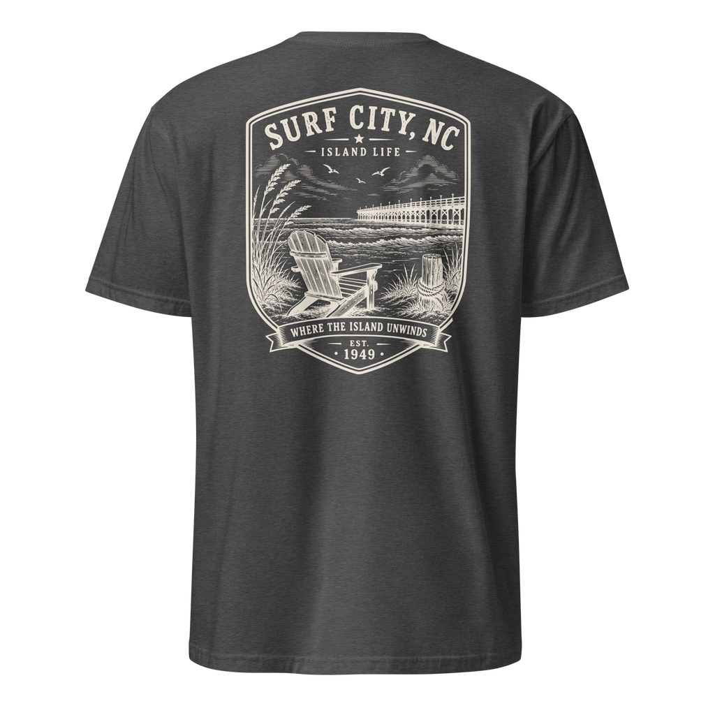 Surf City, NC - Island Life - Short-Sleeve Unisex T-Shirt