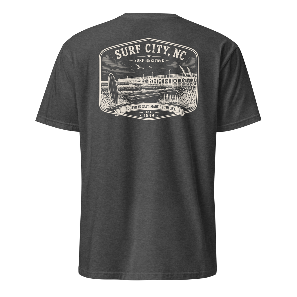 Surf City, NC - Surf Heritage - Short-Sleeve Unisex T-Shirt