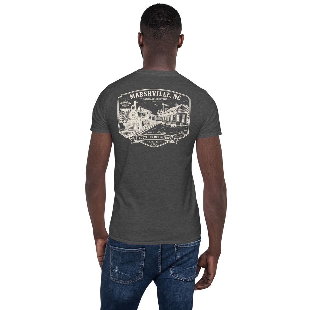Marshville, NC - Railroad Heritage - Short-Sleeve Unisex