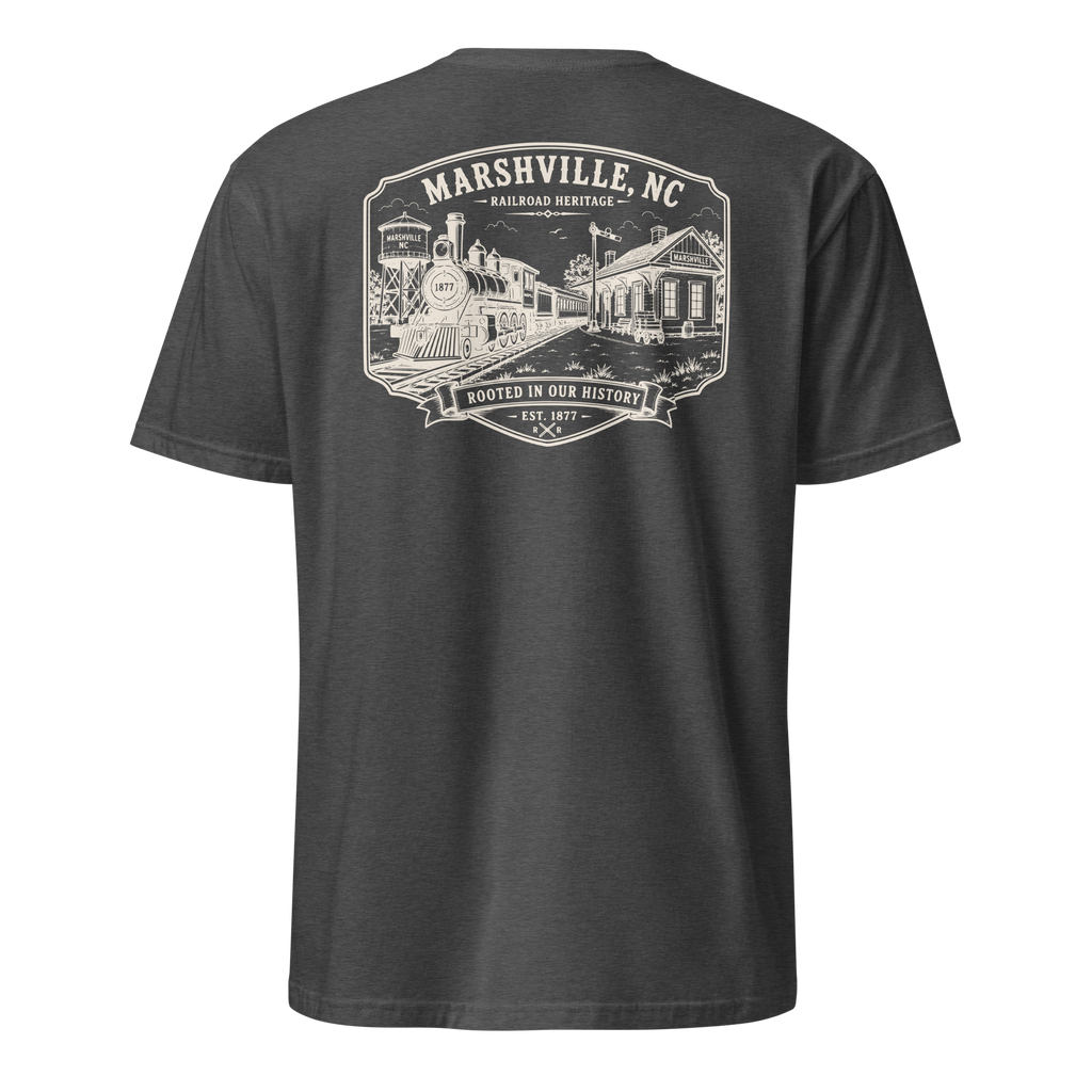 Marshville, NC - Railroad Heritage - Short-Sleeve Unisex