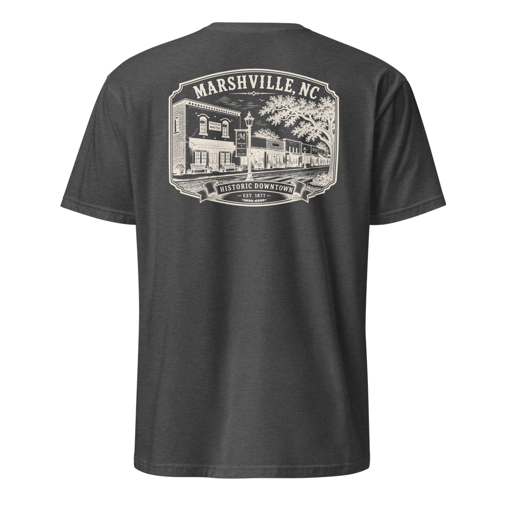 Marshville, NC - Historic Downtown - Short-Sleeve Unisex