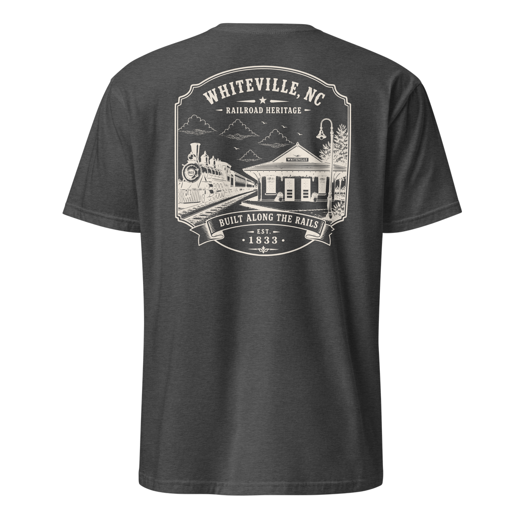 Whiteville, NC - Railroad Heritage - Short-Sleeve Unisex