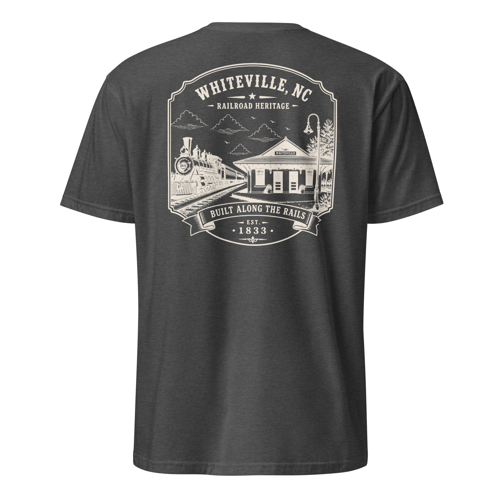 Whiteville, NC - Railroad Heritage - Short-Sleeve Unisex