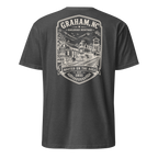 Graham, NC - Rooted On The Rails - Short-Sleeve Unisex