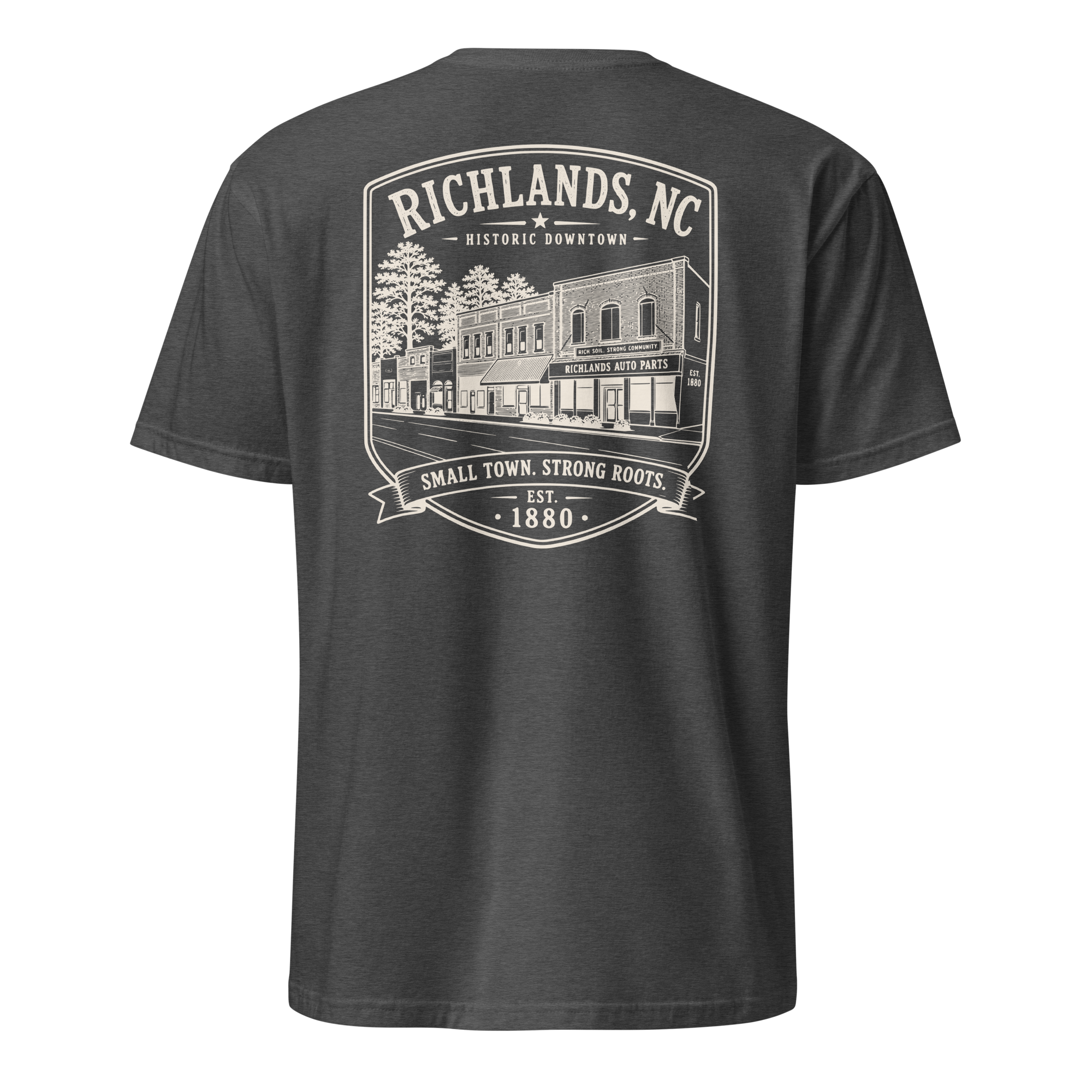 Richlands, NC - Small Town. Strong Roots. - Short-Sleeve Unisex