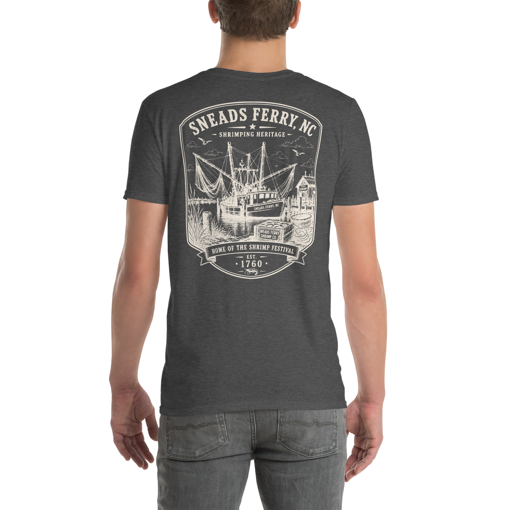 Sneads Ferry, NC - Shrimping Heritage - Short-Sleeve Unisex