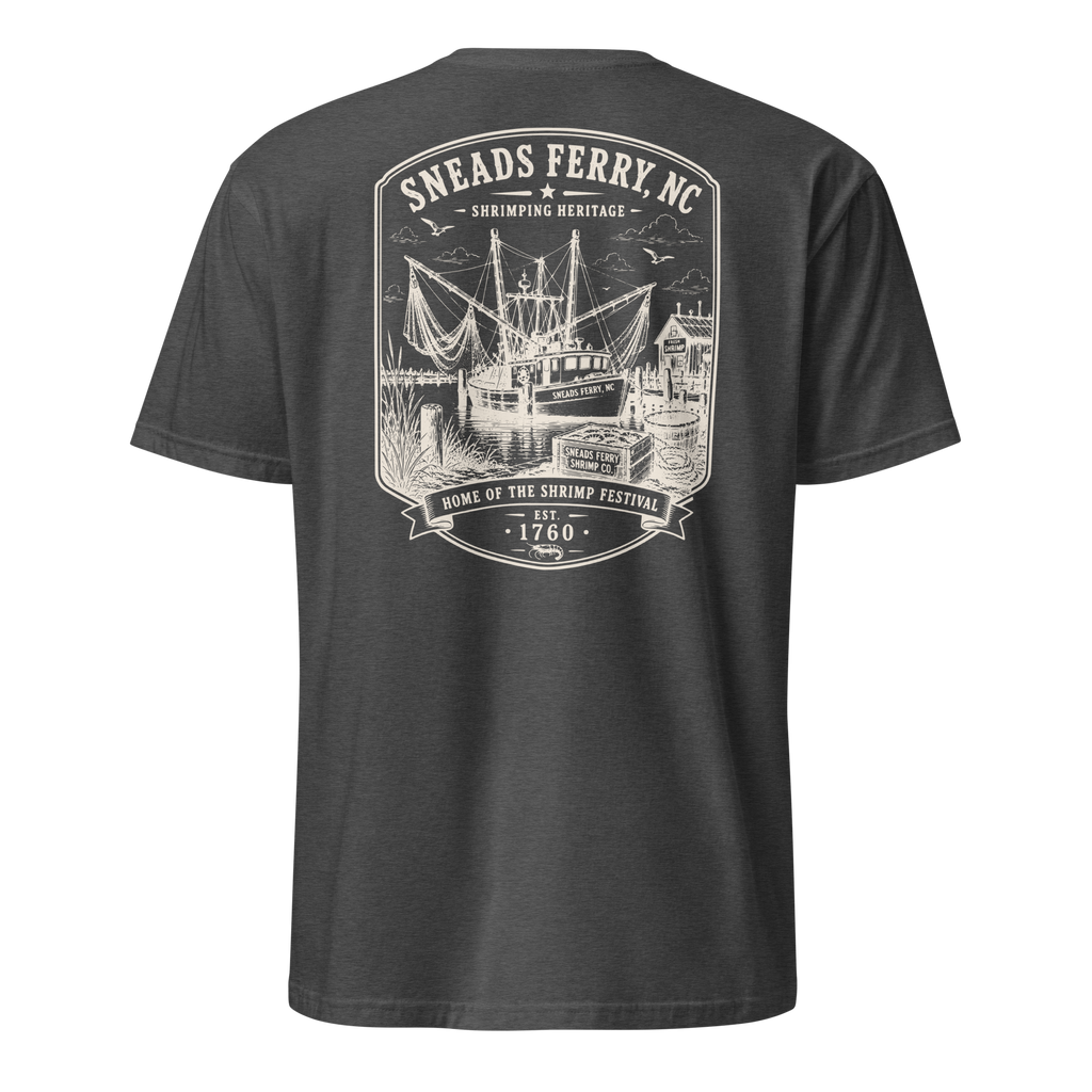 Sneads Ferry, NC - Shrimping Heritage - Short-Sleeve Unisex