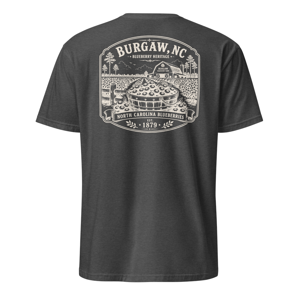 Burgaw, NC - Blueberry Heritage - Short-Sleeve Unisex