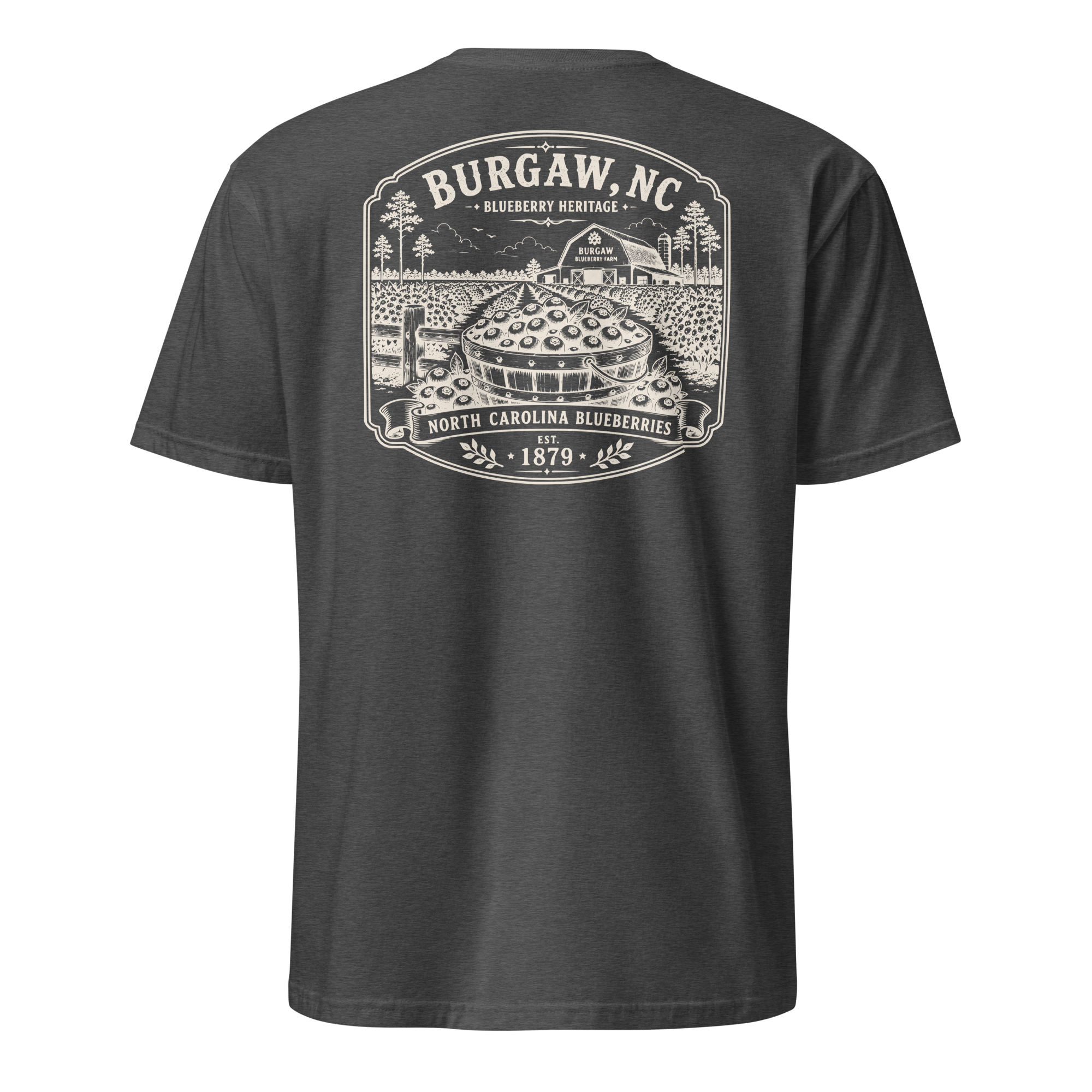 Burgaw, NC - Blueberry Heritage - Short-Sleeve Unisex