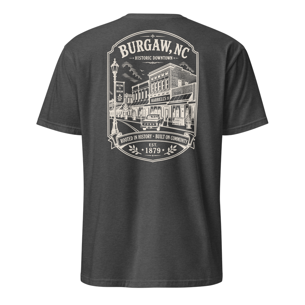 Burgaw, NC - Historic Downtown - Short-Sleeve Unisex
