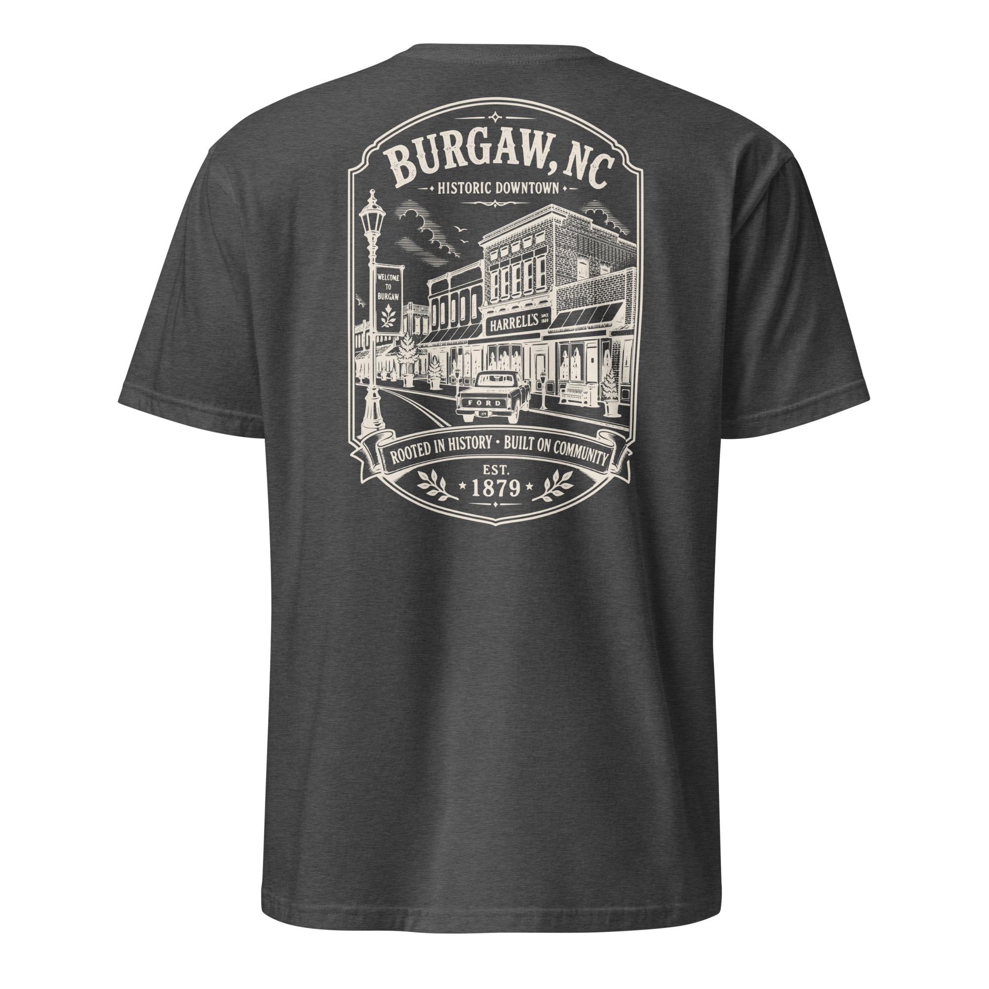 Burgaw, NC - Historic Downtown - Short-Sleeve Unisex