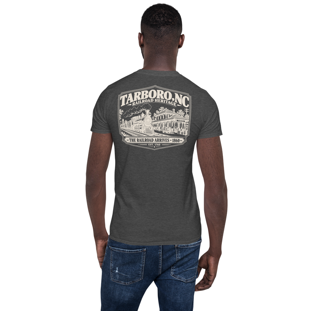 Tarboro, NC - Railroad Heritage - Short-Sleeve Unisex T-Shirt