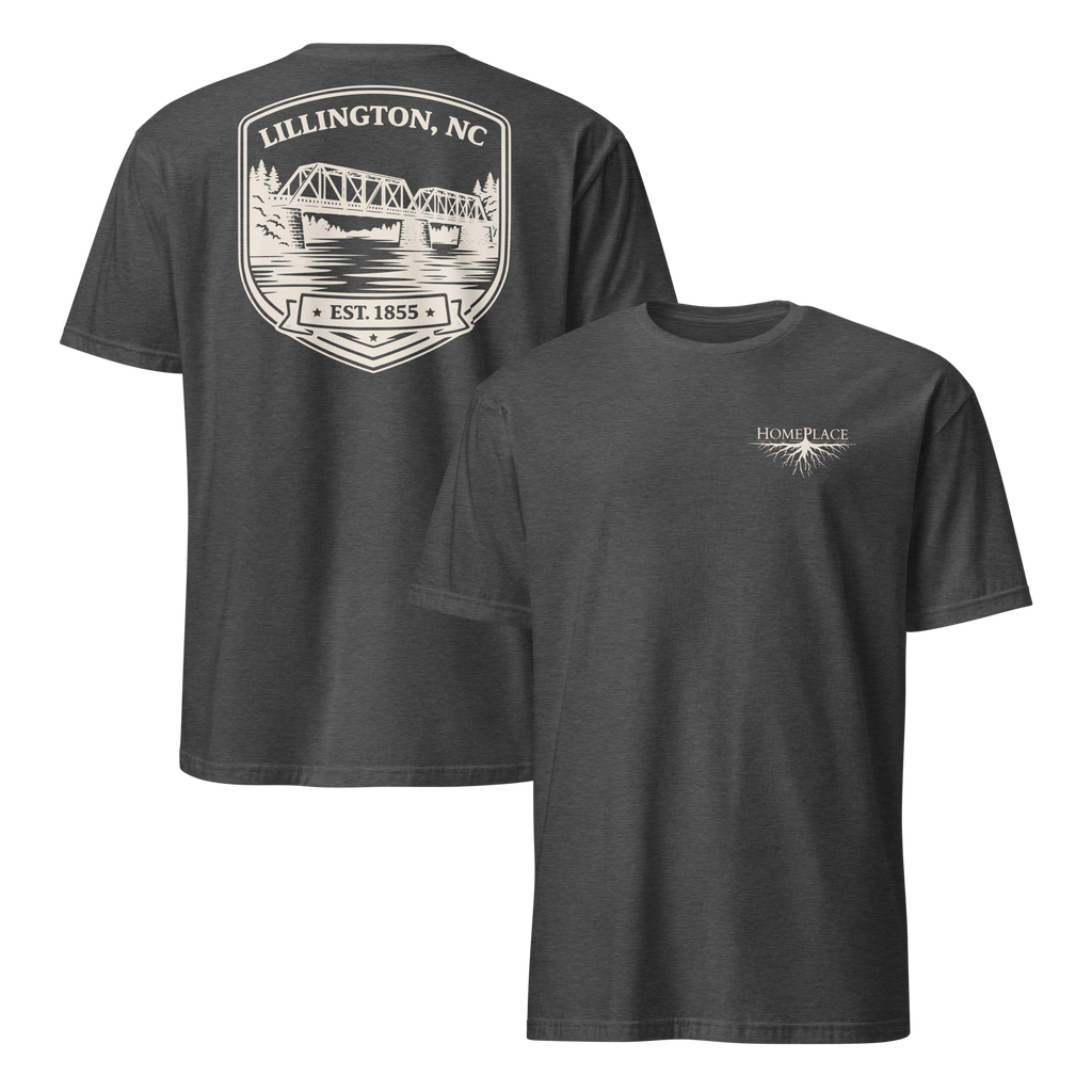 Lillington, NC - Old Trestle Bridge - Unisex T-Shirt