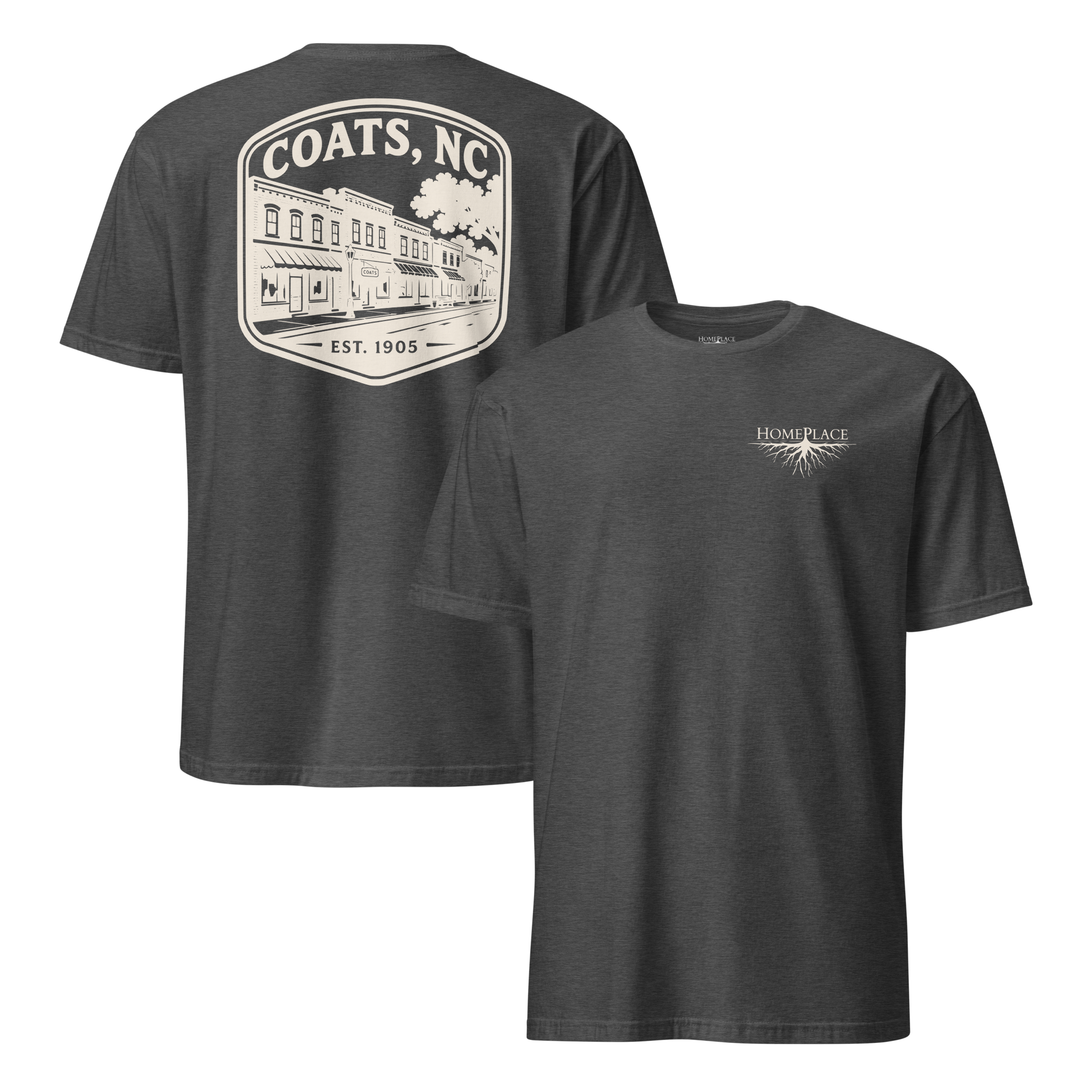 Coats, NC - Downtown - Unisex T-Shirt