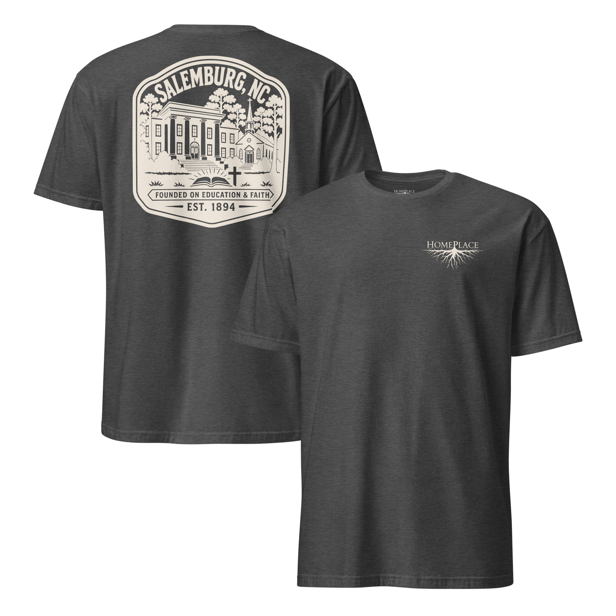 Salemburg, NC - Faith & Education - Unisex T-Shirt