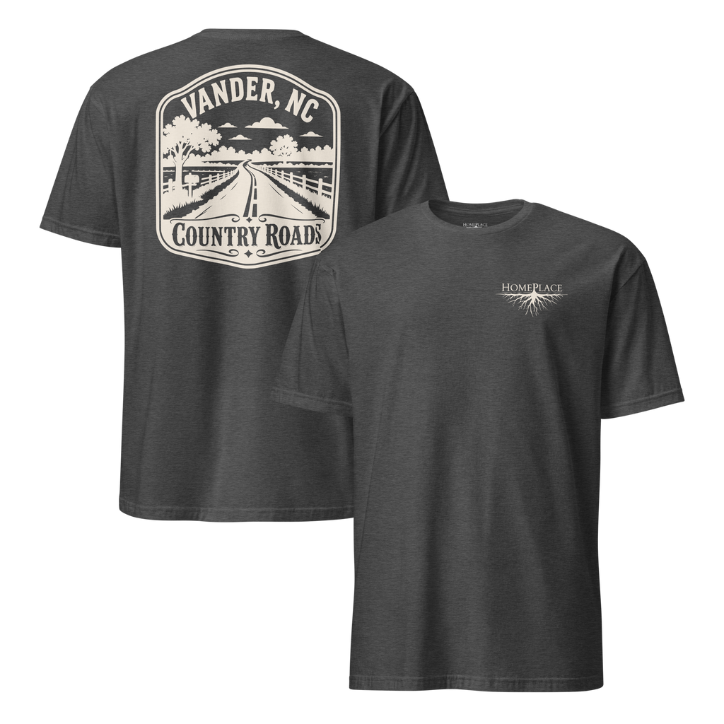Vander, NC - Country Roads - Unisex T-Shirt