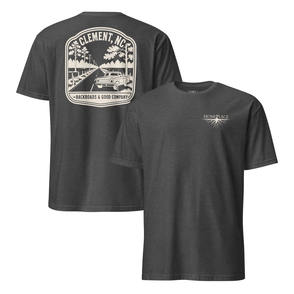 Clement, NC - Country Roads - Unisex T-Shirt