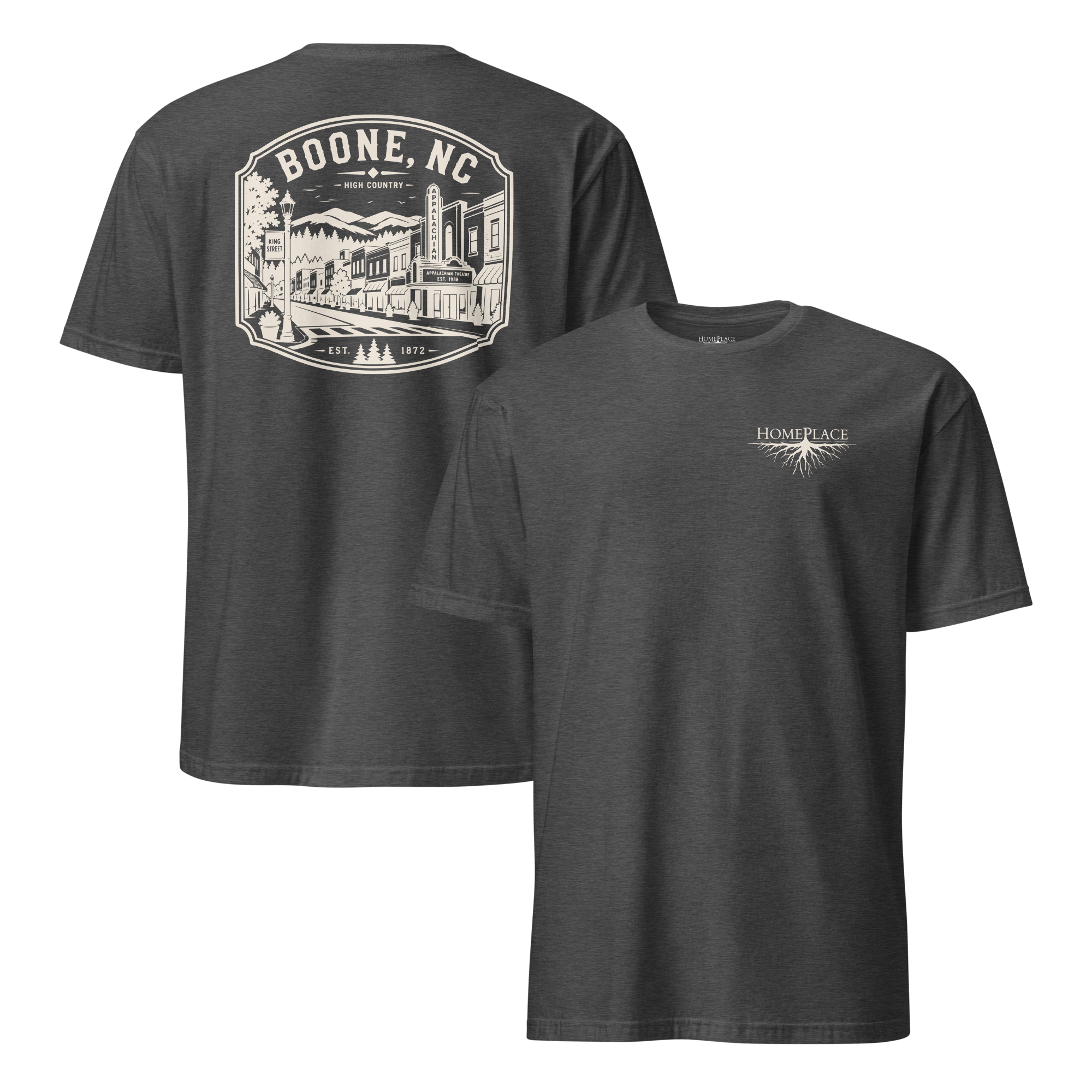 Boone, NC - Downtown - Unisex T-Shirt