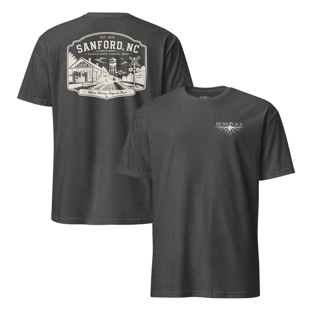 Sanford, NC - Railroad Roots - Unisex T-Shirt