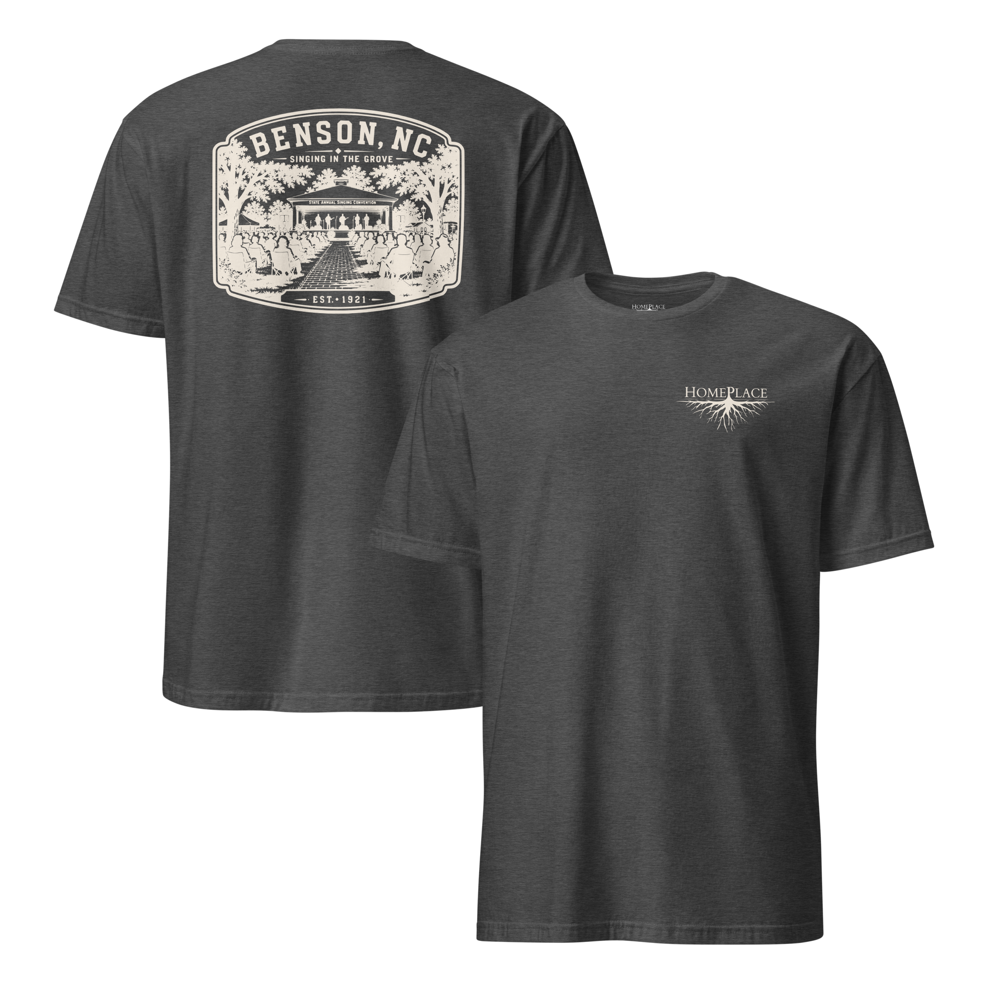 Benson, NC - Singing In The Grove - Unisex T-Shirt