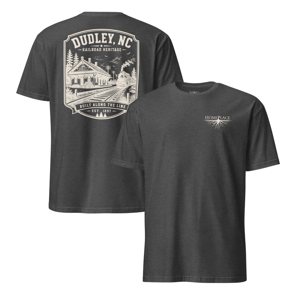 Dudley, NC - Built Along The Line - Unisex T-Shirt