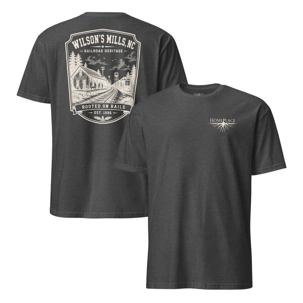 Wilson's Mills - Rooted On Rails - Unisex T-Shirt
