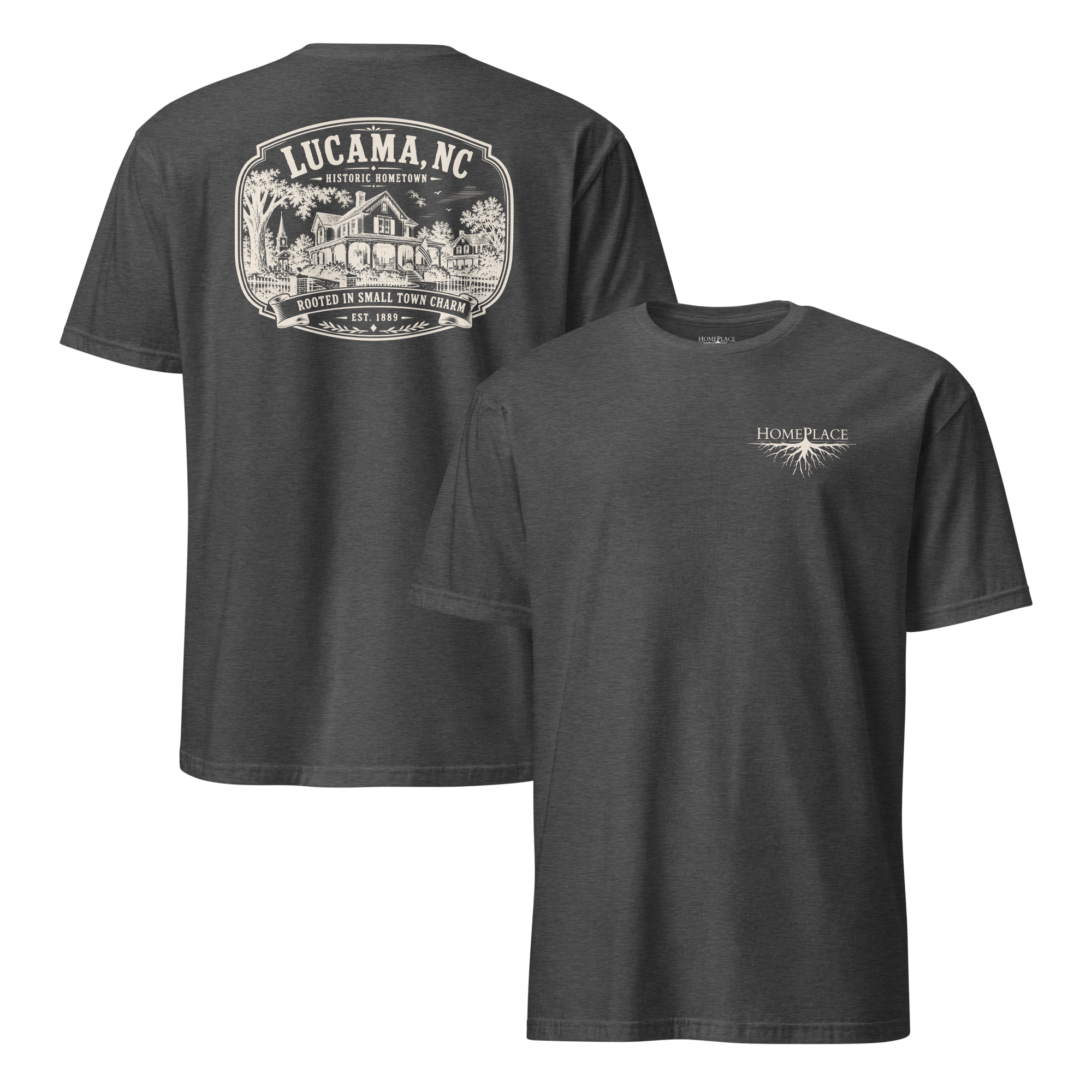Lucama, NC - Small Town Charm - Unisex T-Shirt