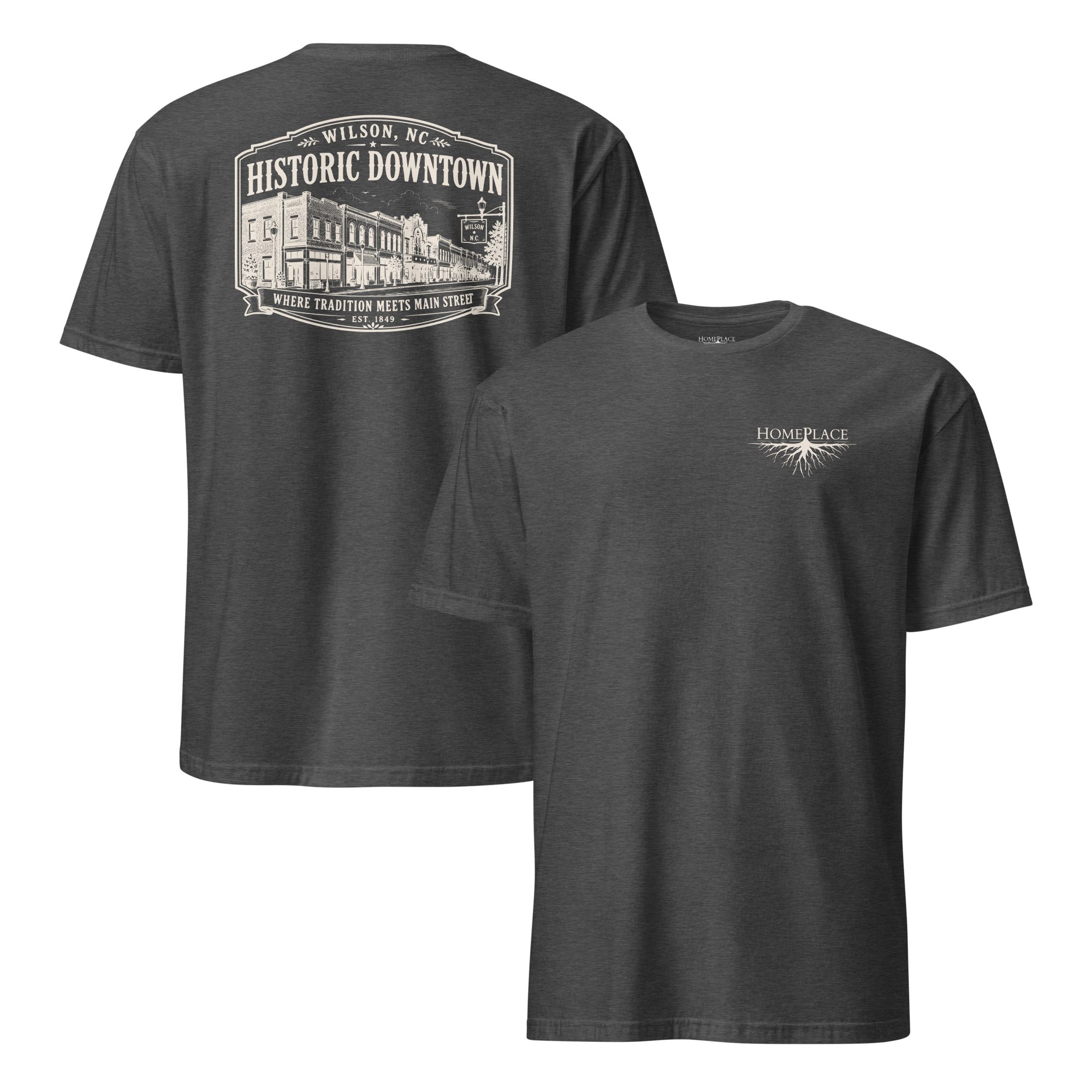 Wilson, NC - Historic Downtown - Unisex T-Shirt